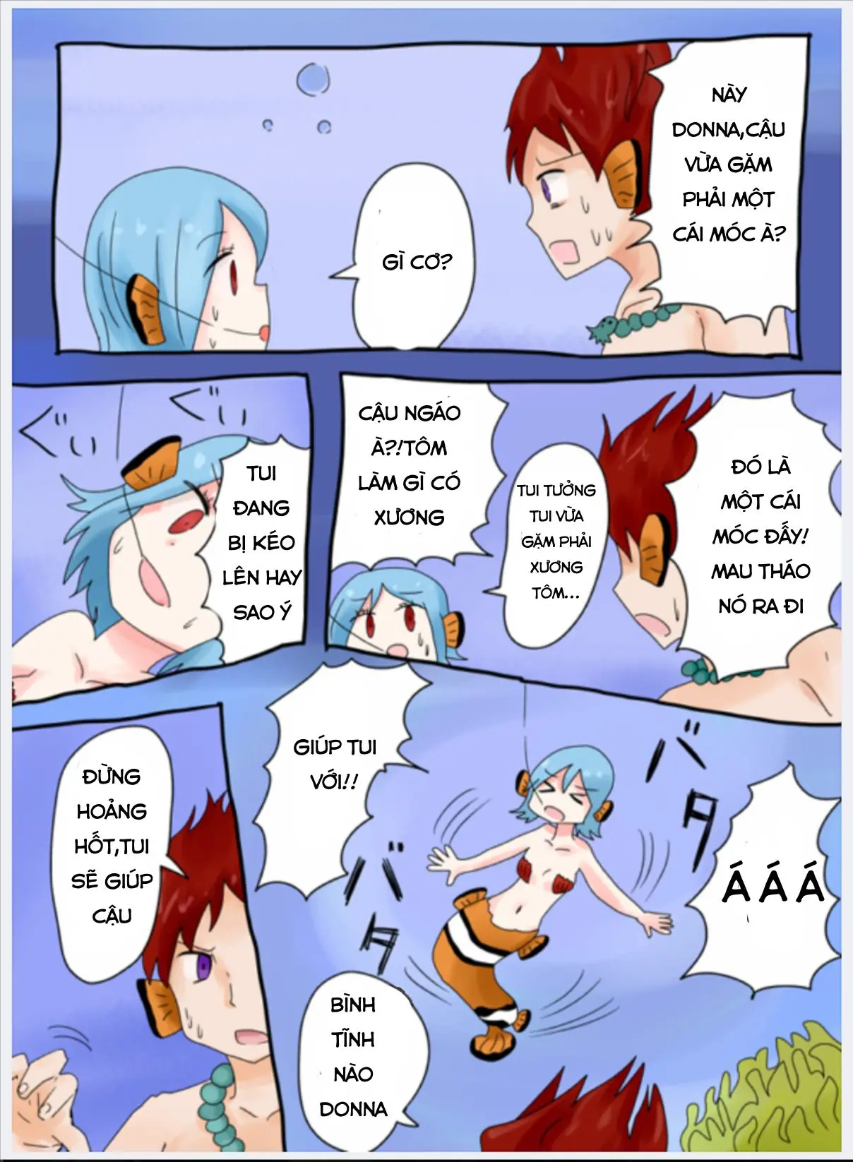 Kakurekumanomi Monogatari | Clownfish Tales - Full trang 7