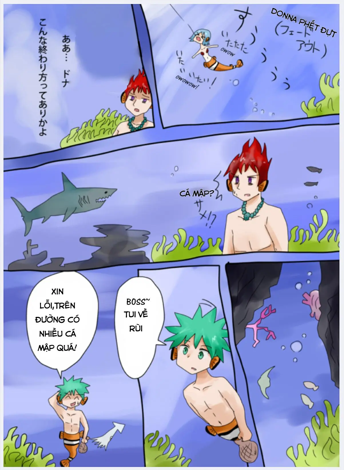 Kakurekumanomi Monogatari | Clownfish Tales - Full trang 9