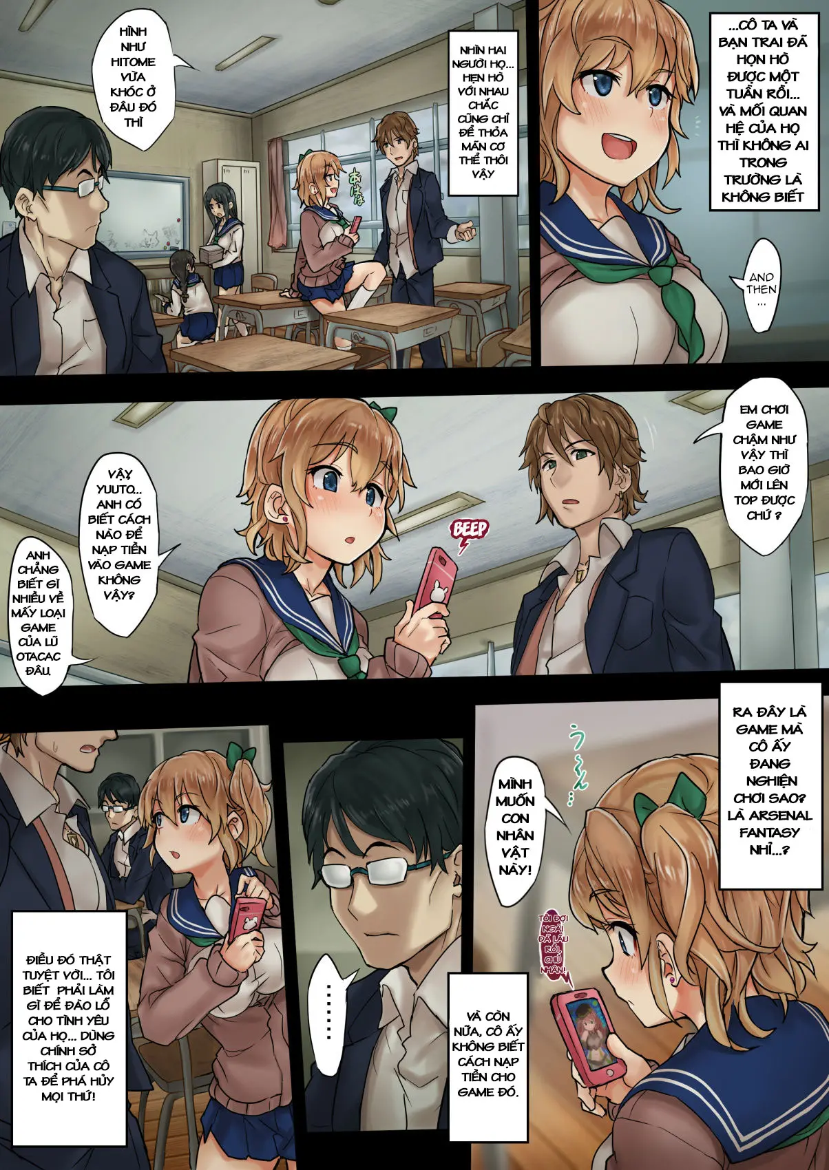 Kareshi Mochi Gal o Netotte Haramase ~Anji o Kakete Kakin Seikatsu~ - Full trang 4