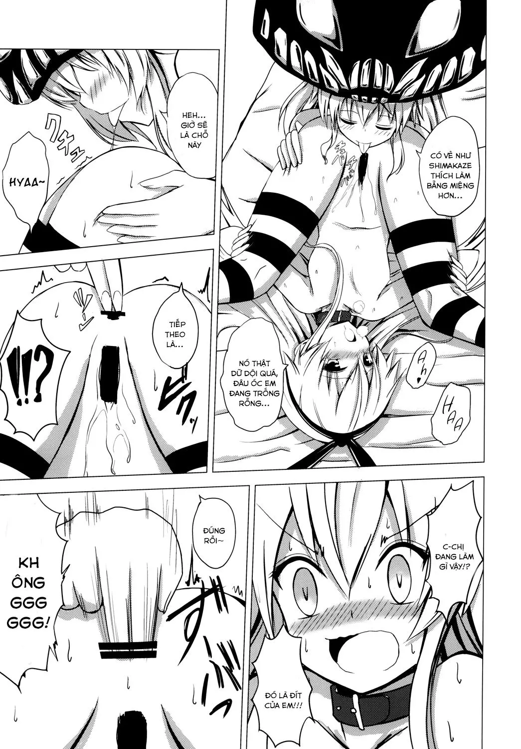 Kuubo Wo-Kyuu-chan no Shimakaze Yuri Dorei Choukyou ~Anal Kaihatsu Hen~ - Full trang 4