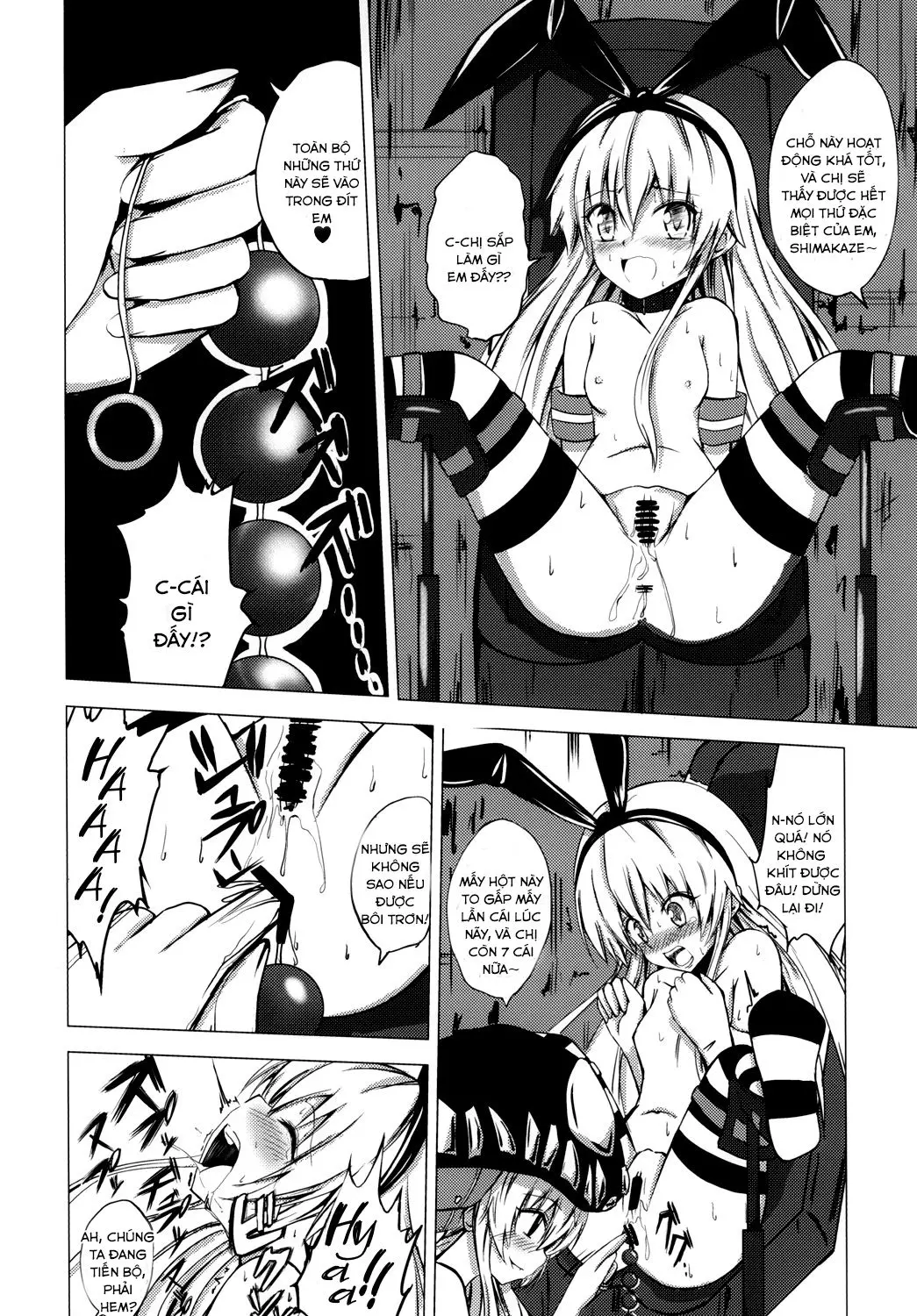 Kuubo Wo-Kyuu-chan no Shimakaze Yuri Dorei Choukyou ~Anal Kaihatsu Hen~ - Full trang 9