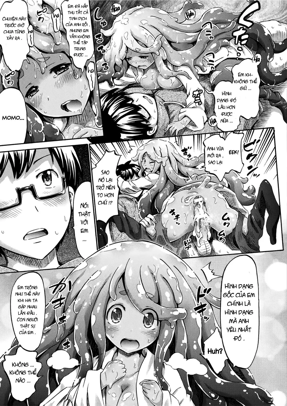 Gimai Sensei Slime Momo-chan | Stepsister Teacher Slimy Momo - Full trang 13