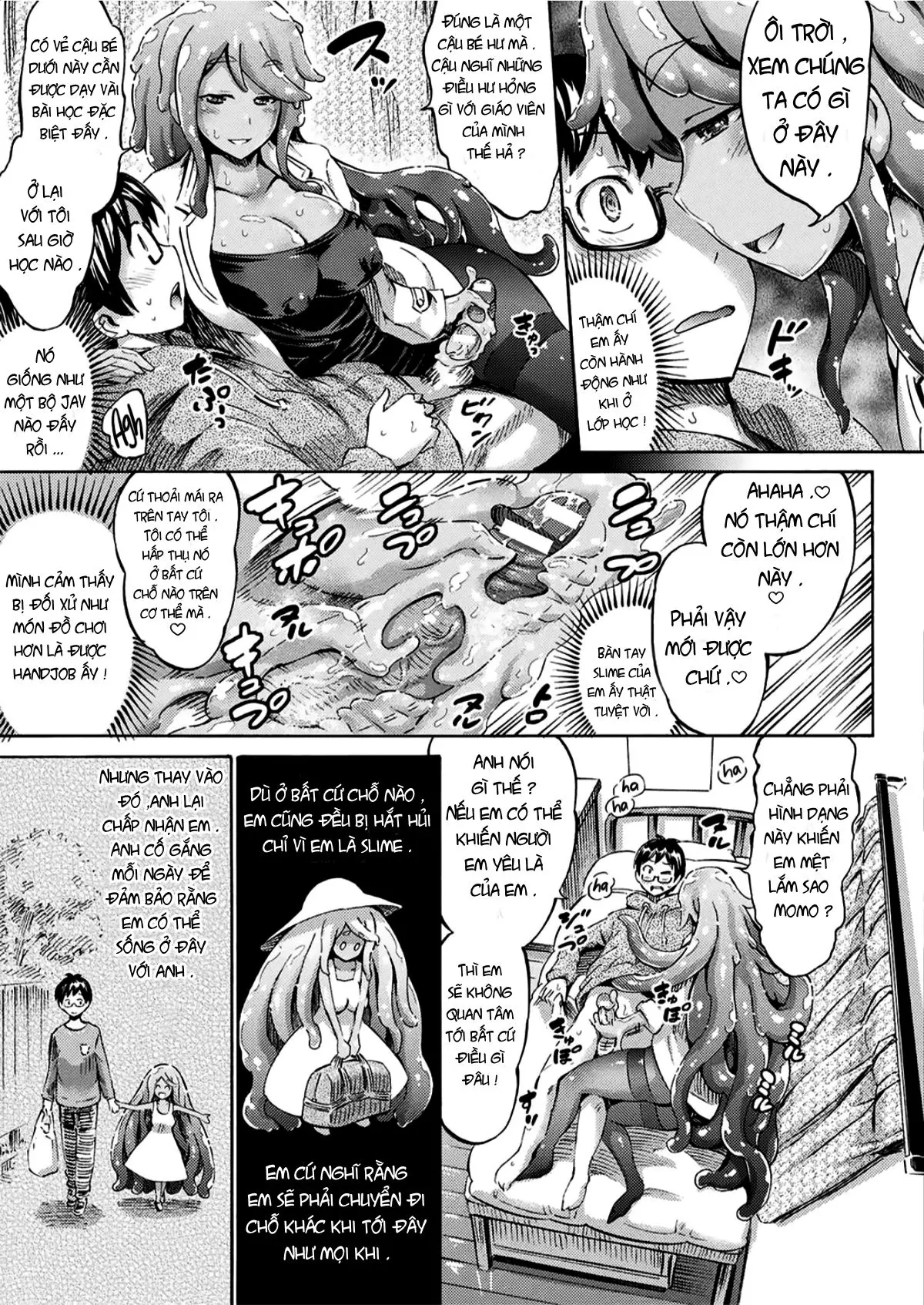 Gimai Sensei Slime Momo-chan | Stepsister Teacher Slimy Momo - Full trang 7