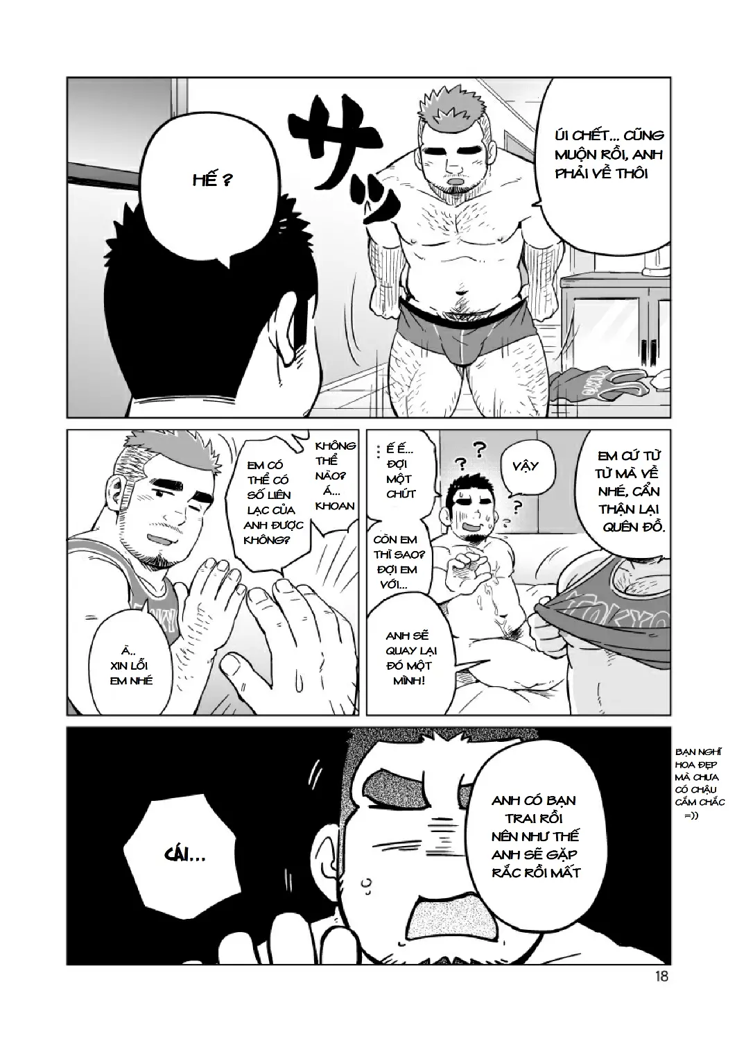 Gachimuchi Paradox (decensored) - Full trang 18