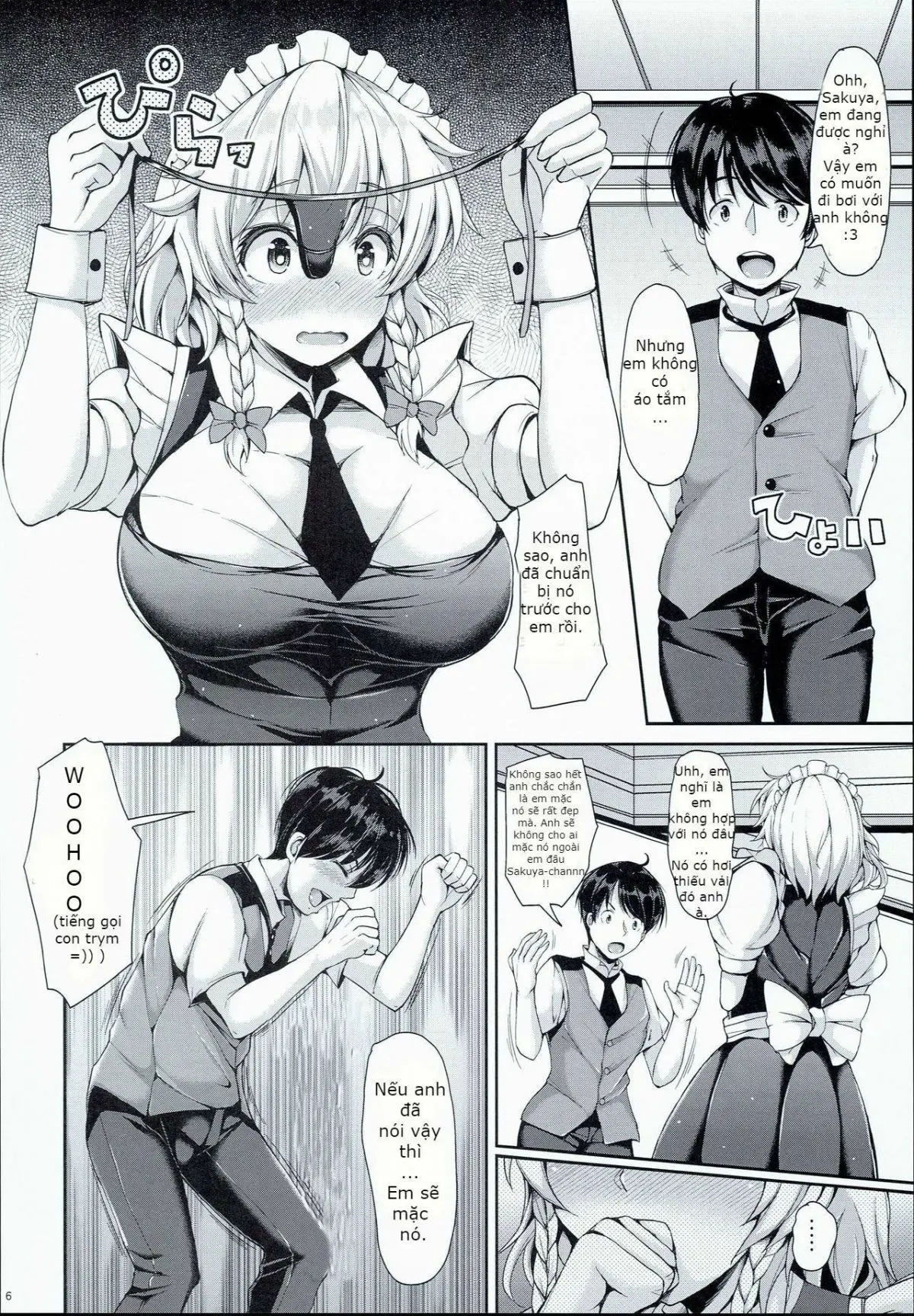 Sakuya ga Mizugi ni Kigaetara | Because Sakuya Changed into a Swimsuit - Full trang 4