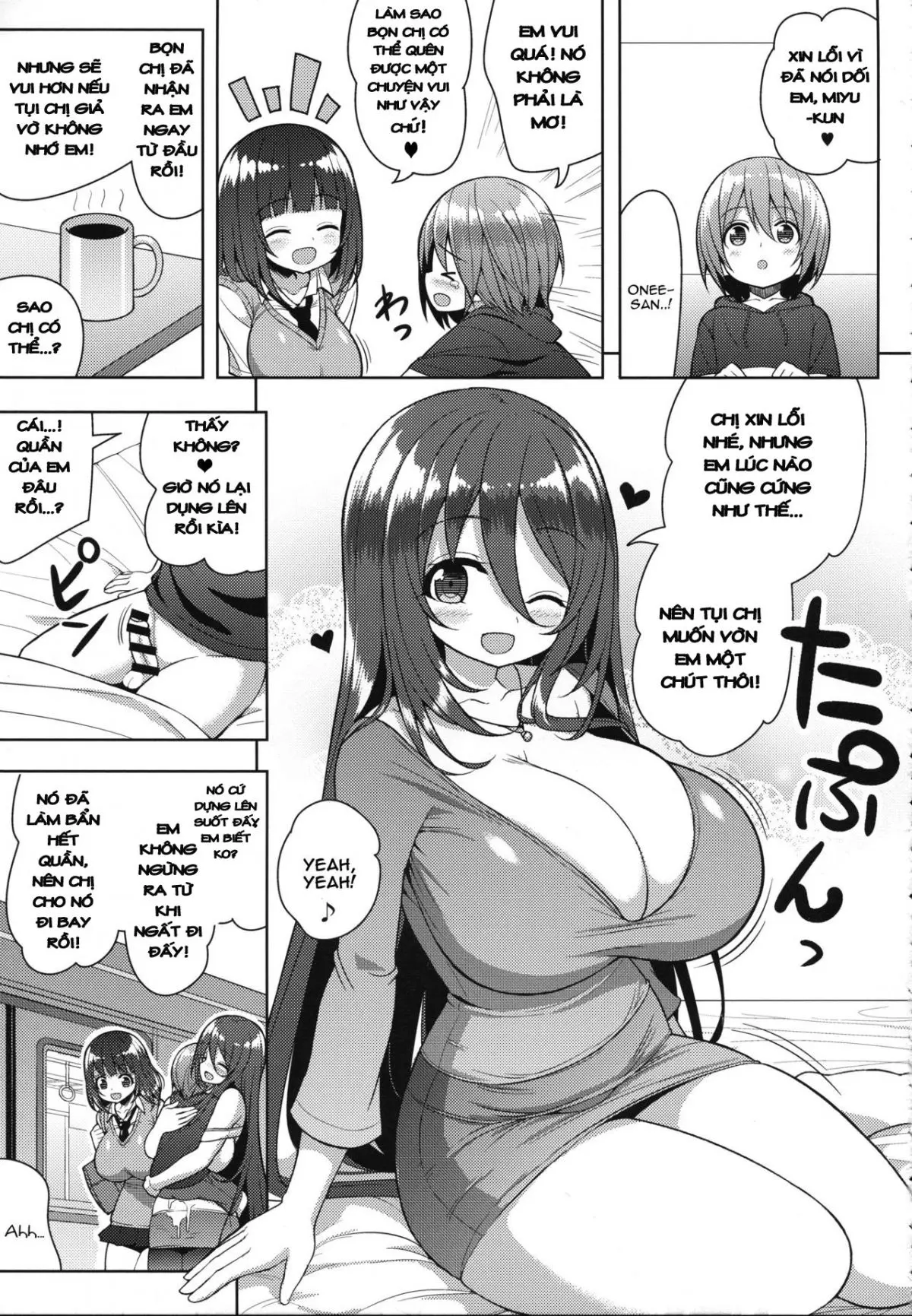Onee-san to Onee-chan de Sandwich - Full trang 10