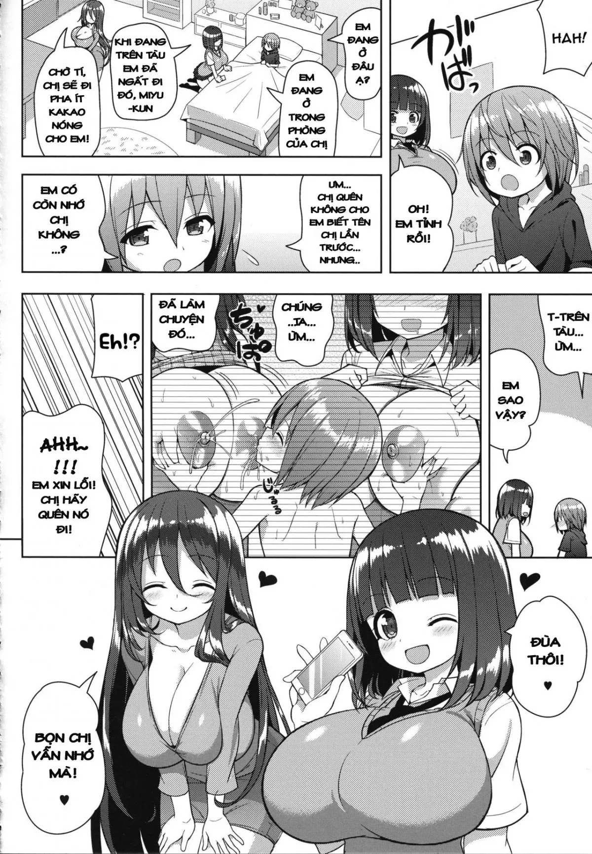 Onee-san to Onee-chan de Sandwich - Full trang 9