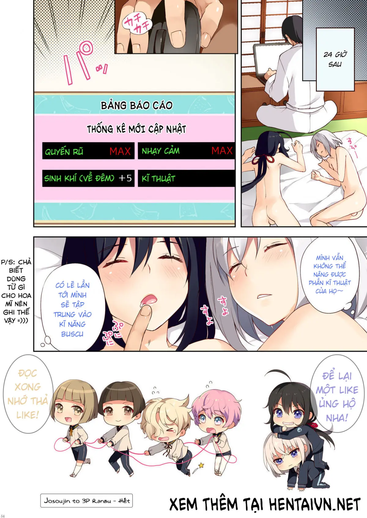 Josoujin to 3P Ranbu - Full trang 16
