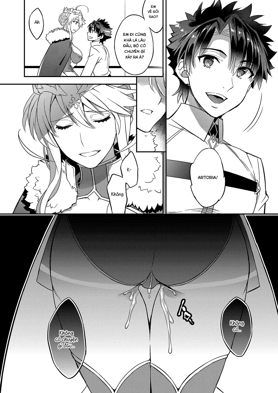 Shinjite Okuridashita Artoria ga NTRreru nante... - Full trang 25