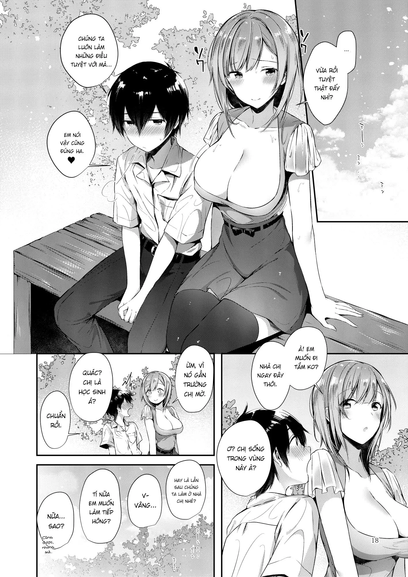 Amatoro Oppai - Full trang 17