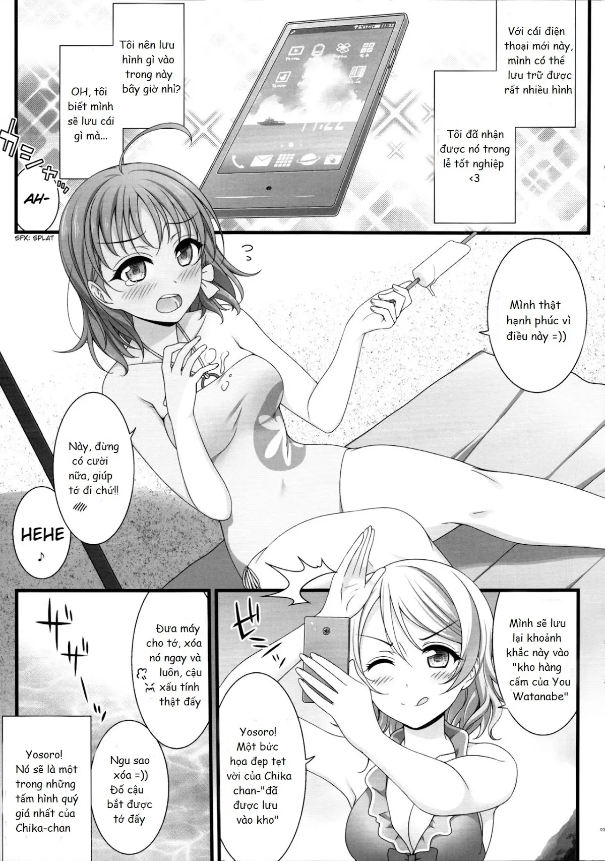 Nandaka Konya wa Nemurenai. | Somehow, I can't sleep tonight. - Full trang 3