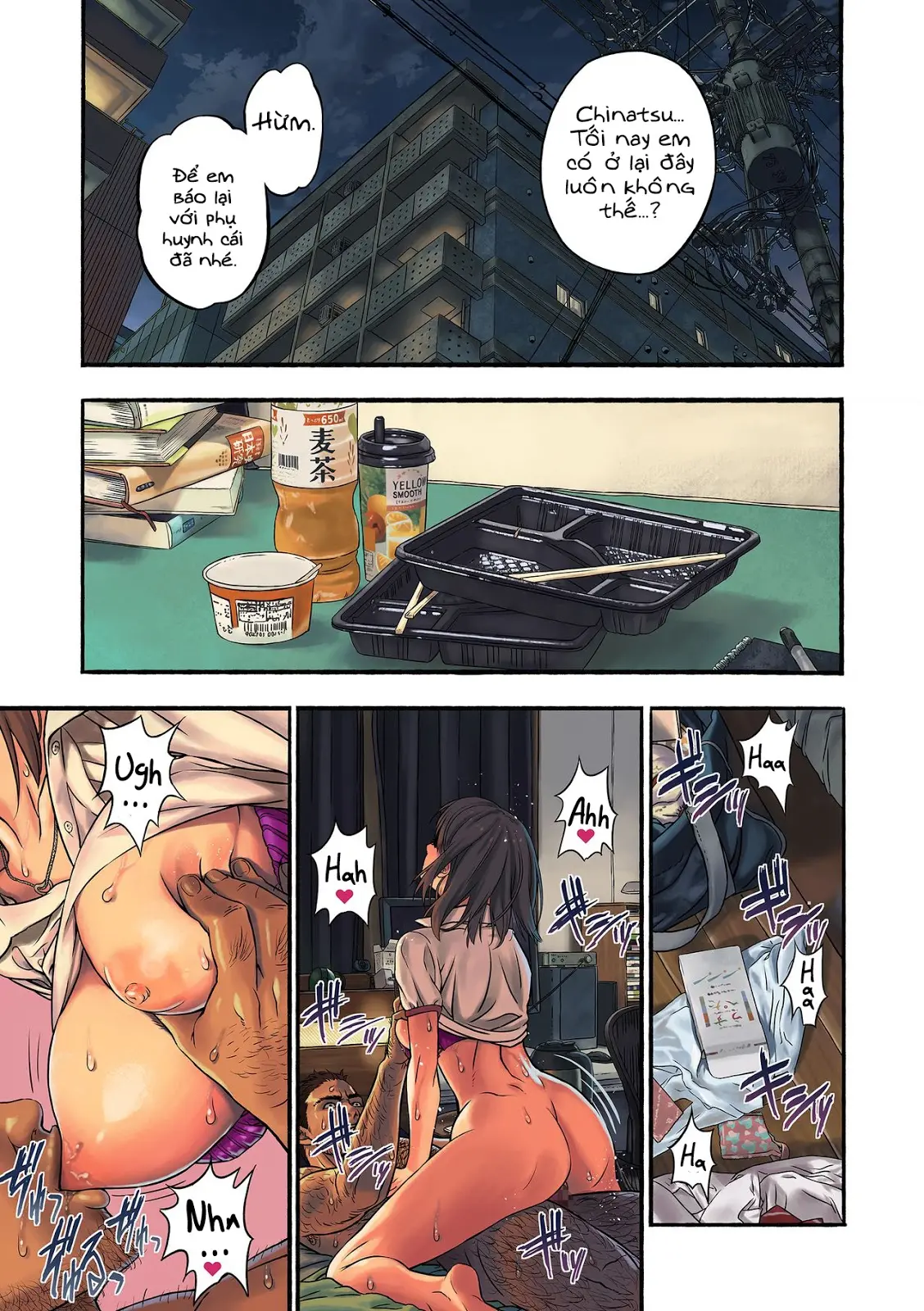 Chinatsu to Kuma-chan Sensei | Chinatsu và thầy Kuma-chan - Full trang 36