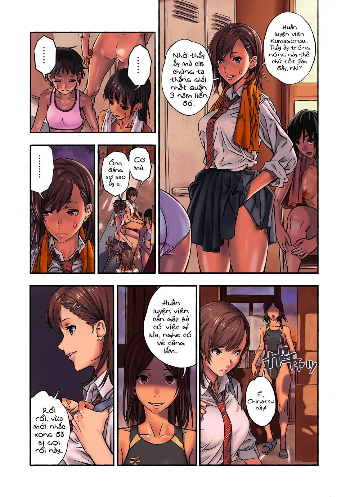 Chinatsu to Kuma-chan Sensei | Chinatsu và thầy Kuma-chan - Full trang 8