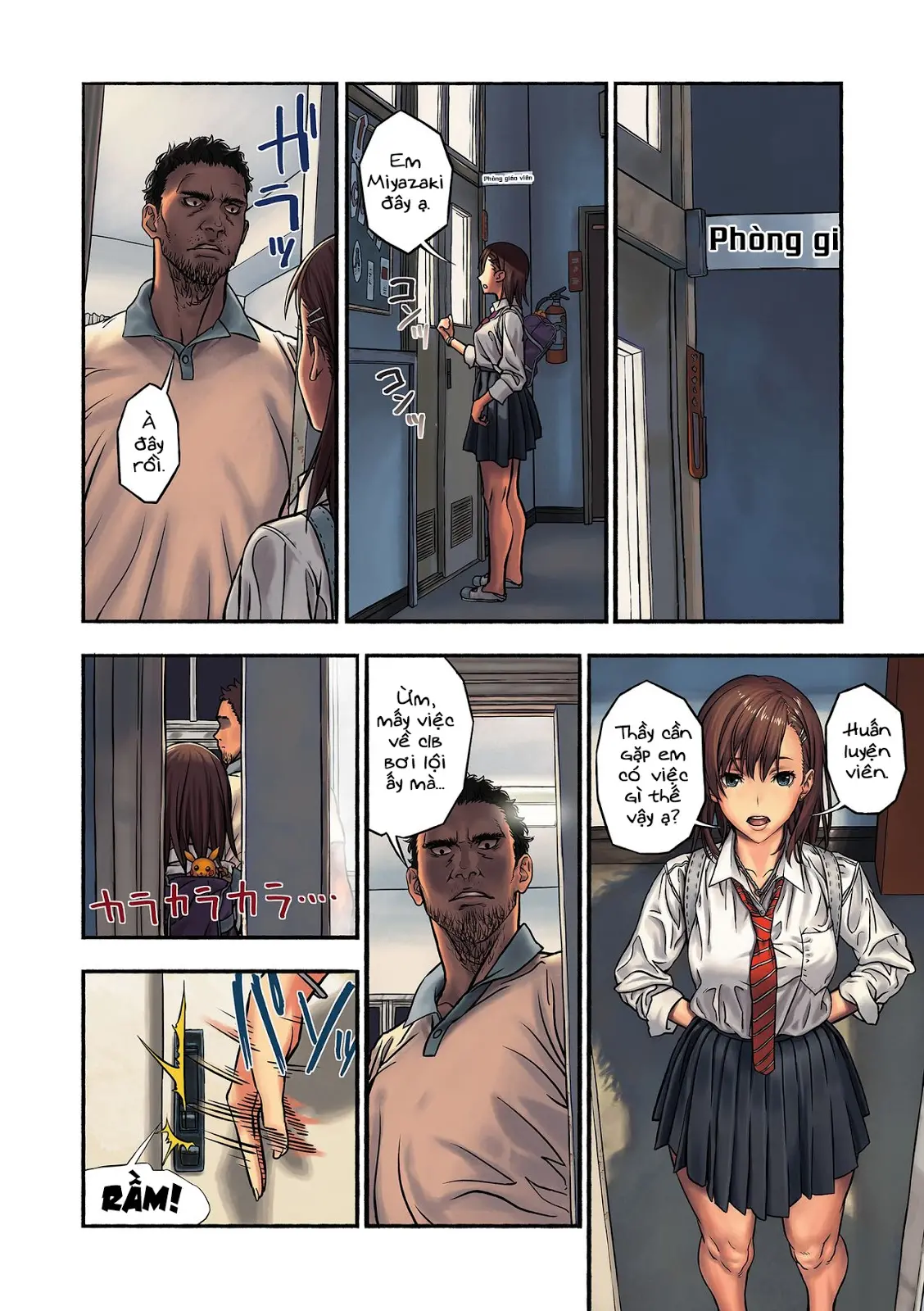 Chinatsu to Kuma-chan Sensei | Chinatsu và thầy Kuma-chan - Full trang 9