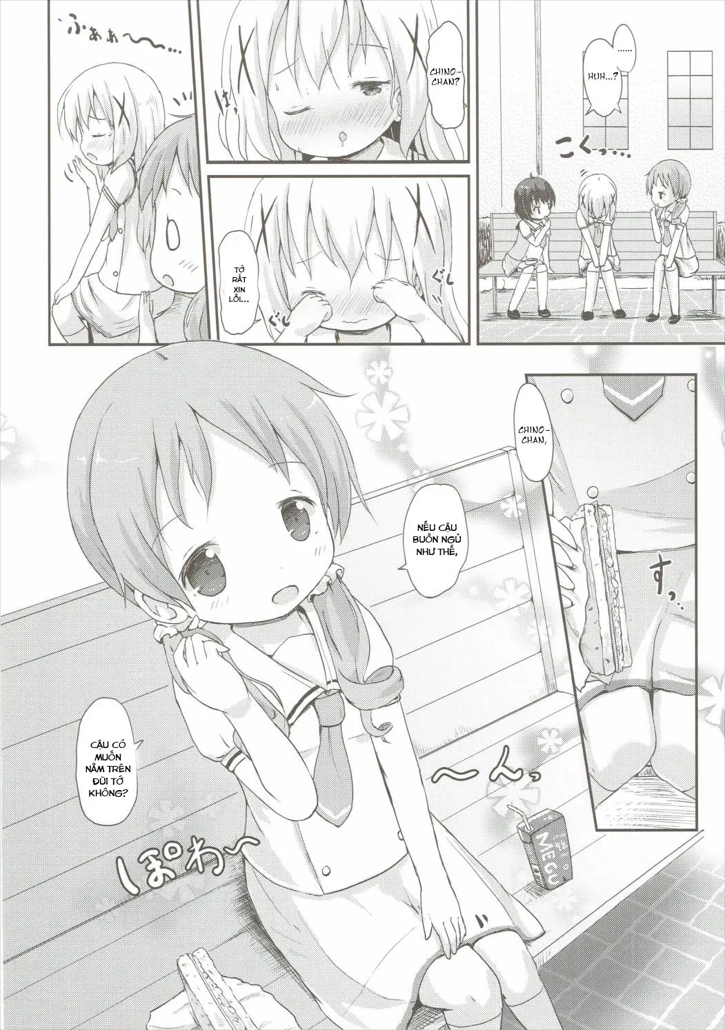 Moshikashite, Chino-chan Onesho Shichatta no?? 2 - Full trang 7