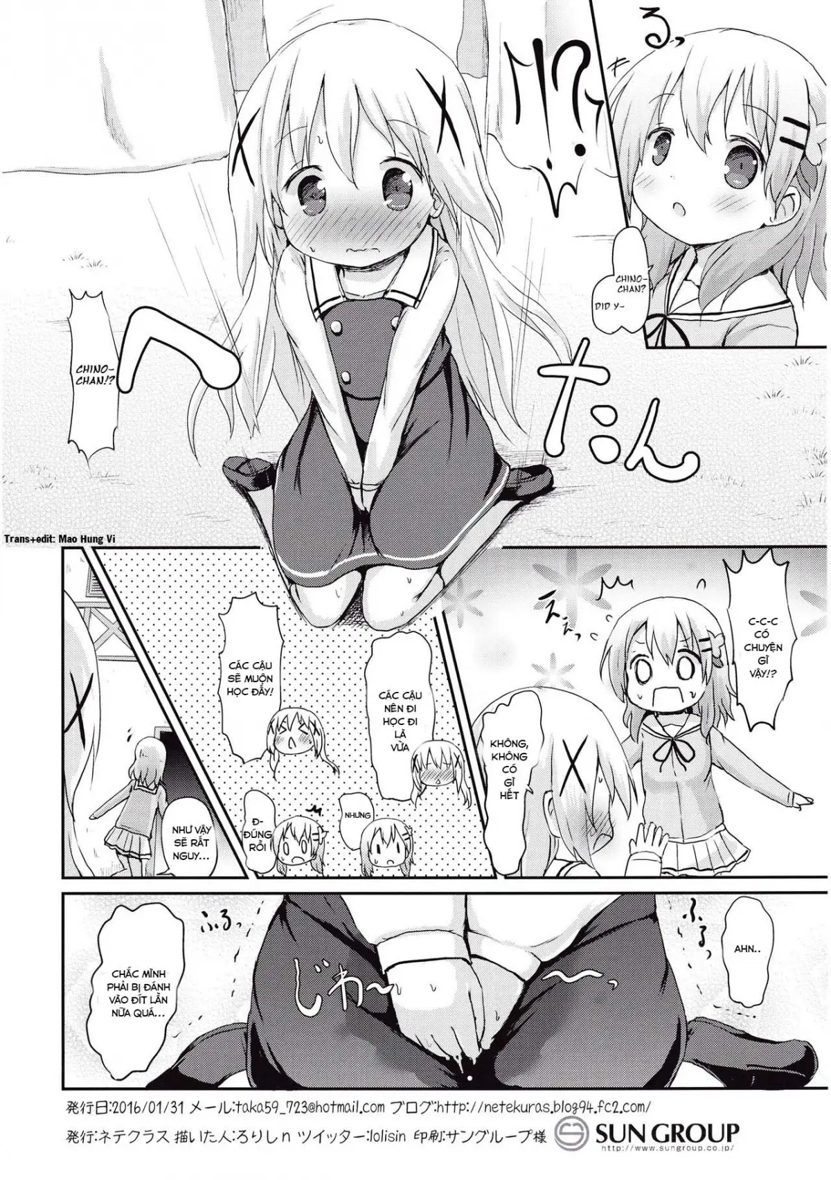 Moshikashite, Chino-chan Onesho Shichatta no?? - Full trang 25