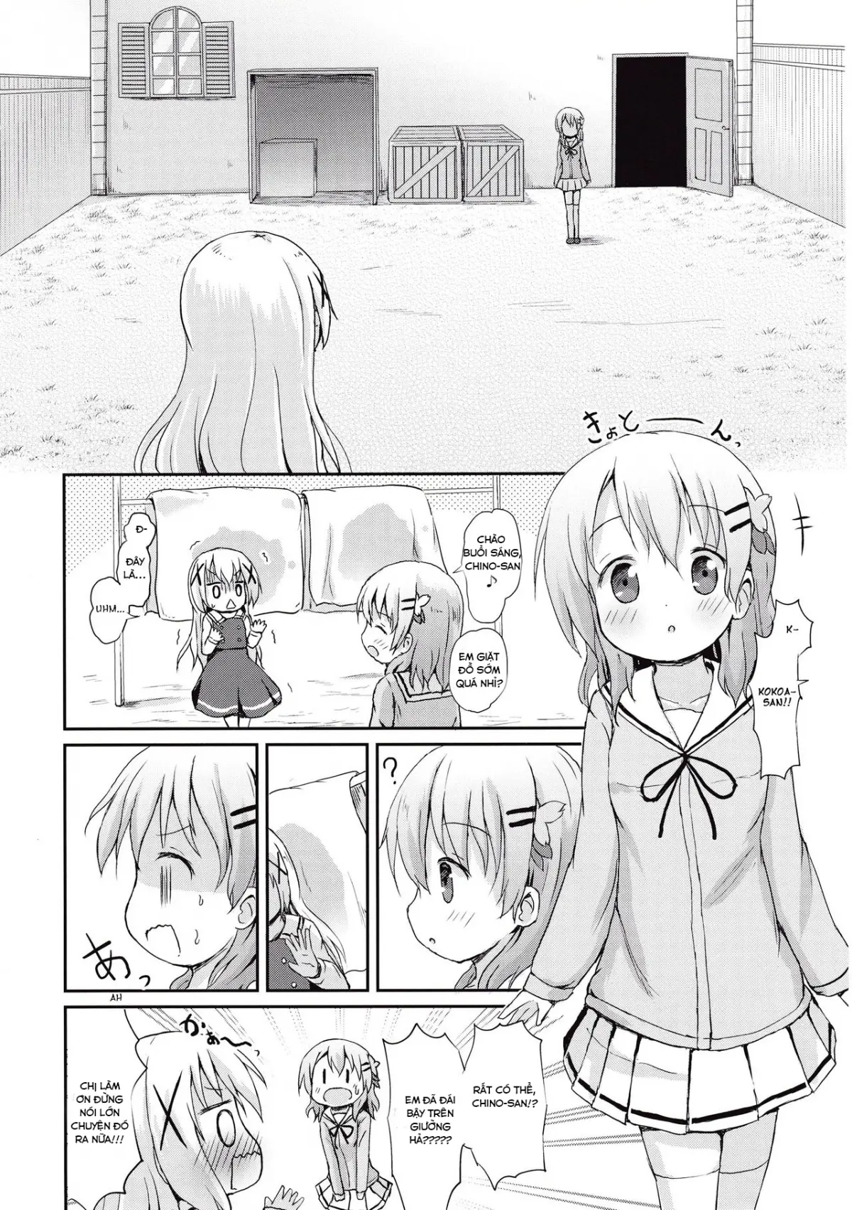 Moshikashite, Chino-chan Onesho Shichatta no?? - Full trang 9
