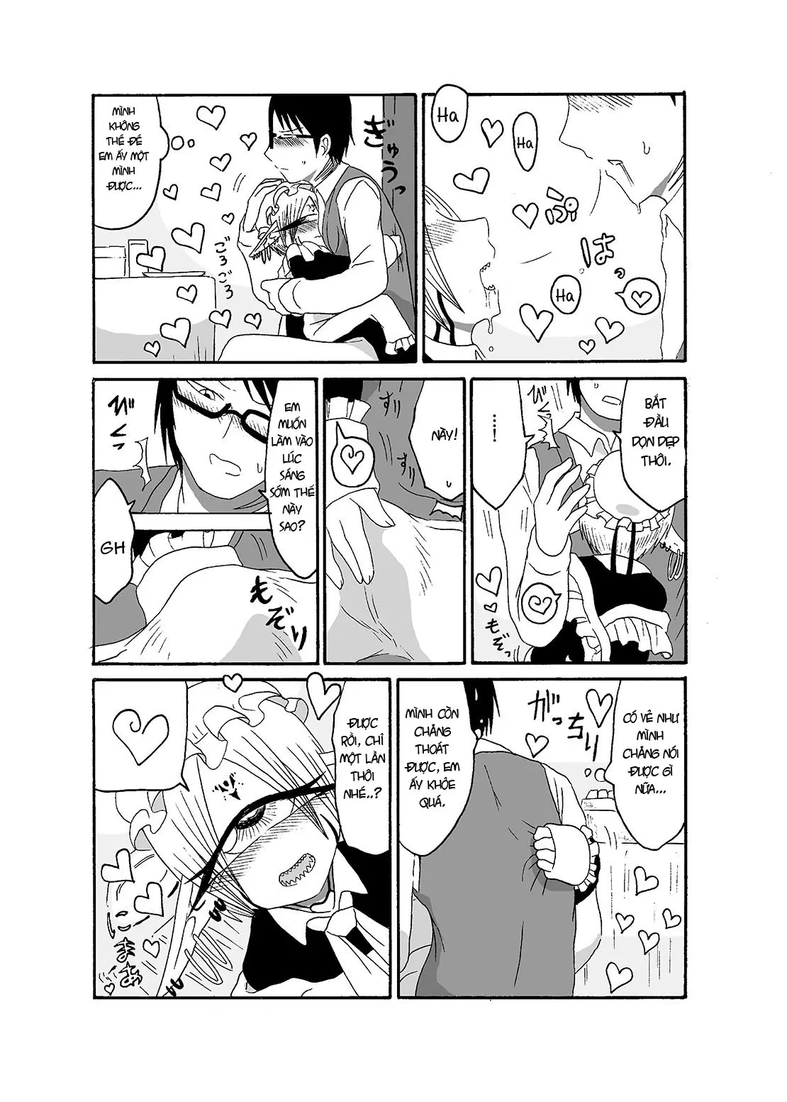 Mikai no Chi de Hirotta Nazo Gengo Tangan-chan o Maid to Shite Yatotte Icha Love suru Hon 2 - Full trang 10