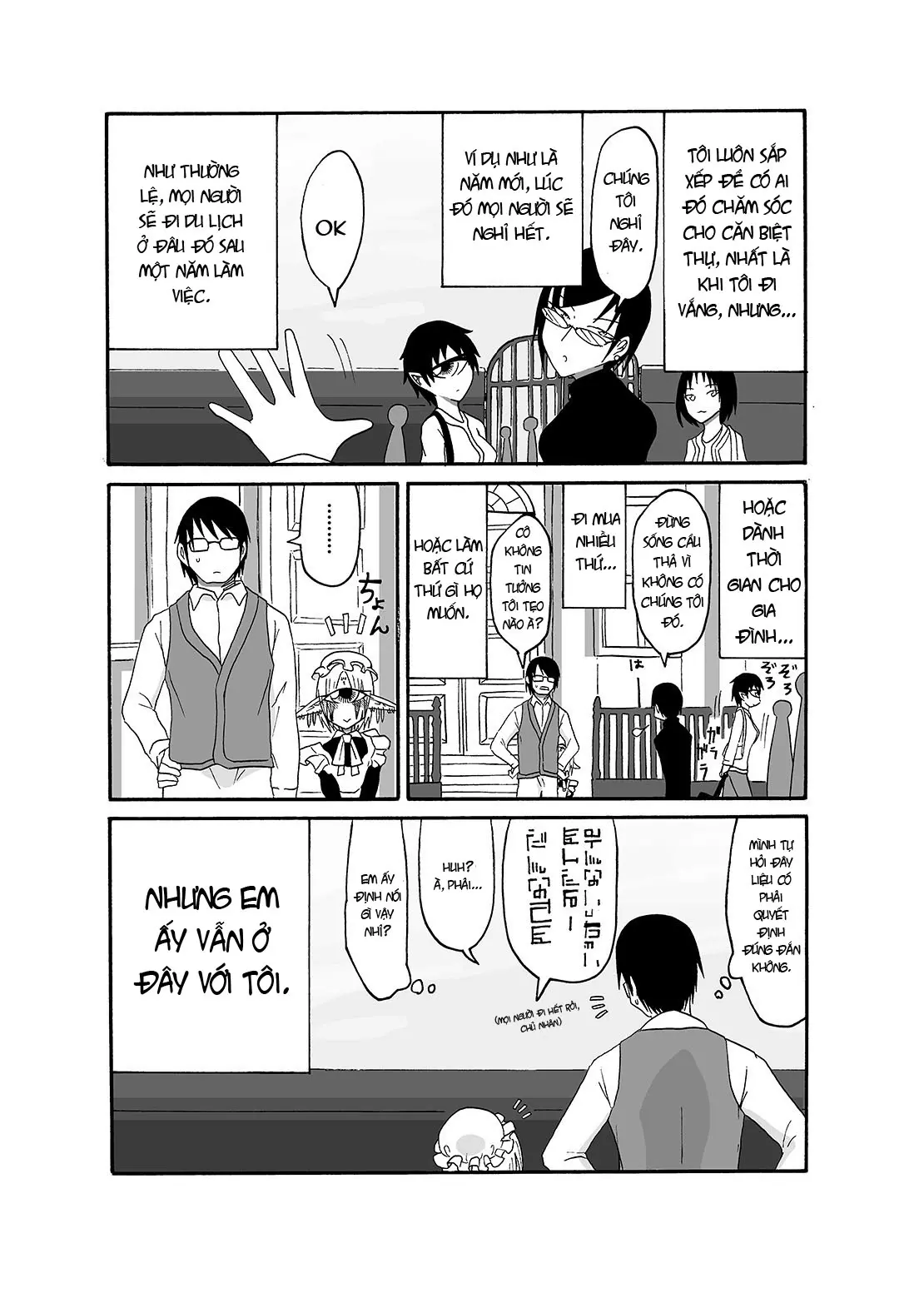 Mikai no Chi de Hirotta Nazo Gengo Tangan-chan o Maid to Shite Yatotte Icha Love suru Hon 2 - Full trang 6