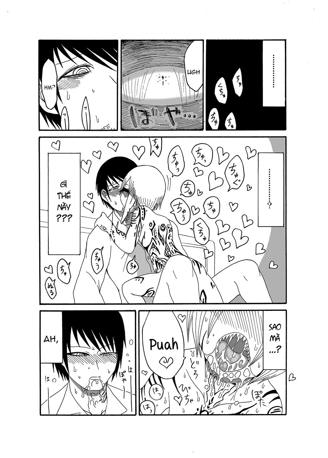 Mikai no Chi de Hirotta Nazo Gengo Tangan-chan o Maid to Shite Yatotte Icha Love suru Hon - Full trang 12