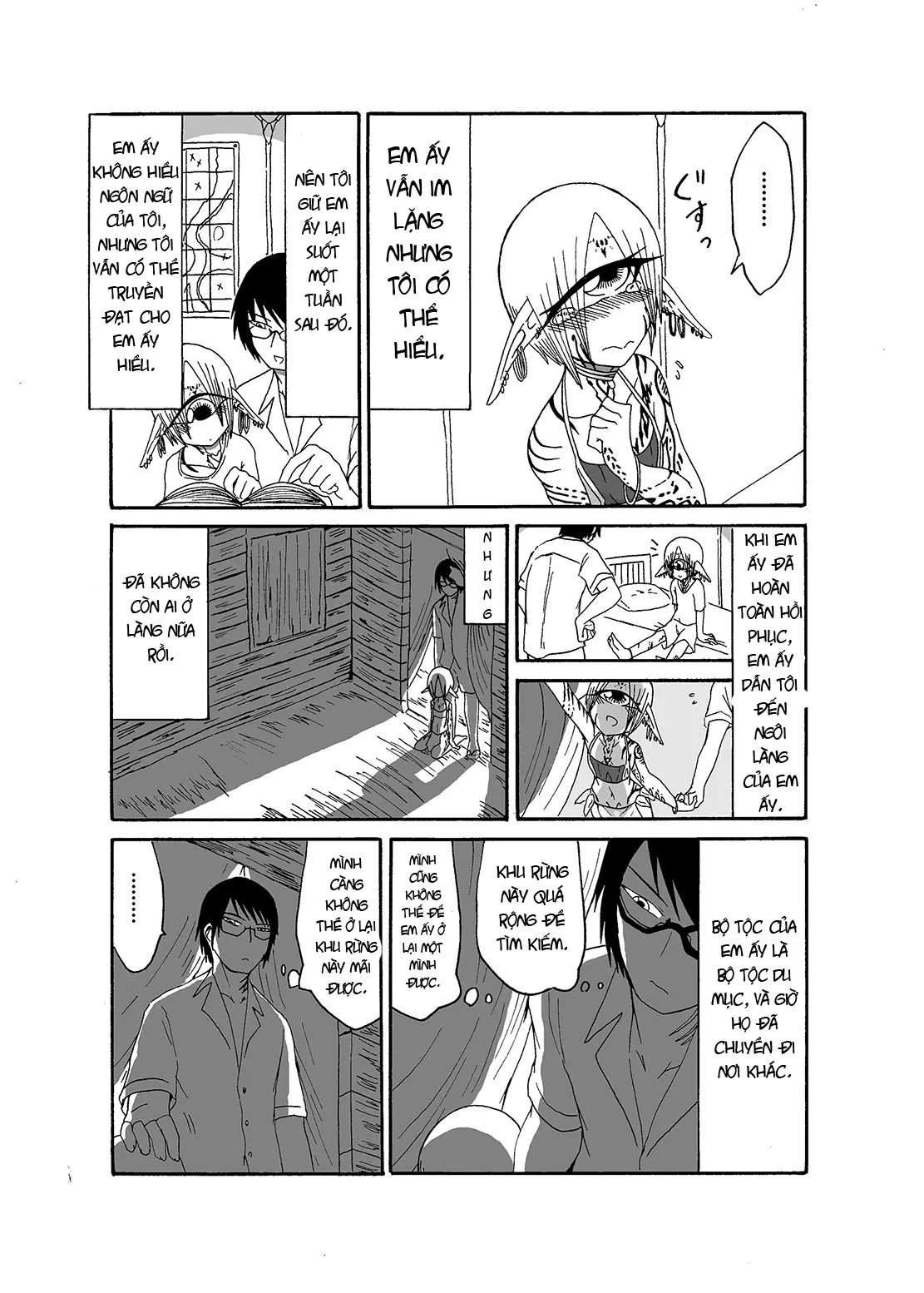 Mikai no Chi de Hirotta Nazo Gengo Tangan-chan o Maid to Shite Yatotte Icha Love suru Hon - Full trang 6