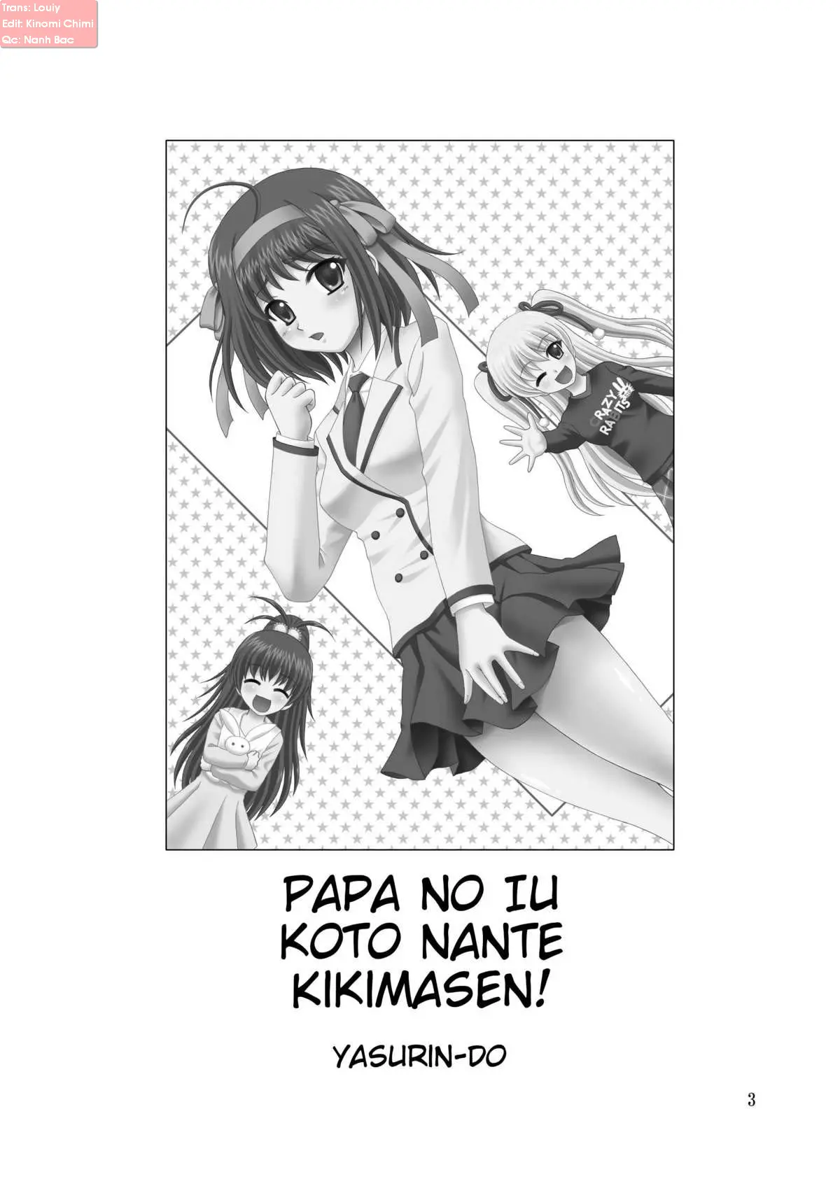 Papa no Iu Koto Nante Kikimasen! - Full trang 3