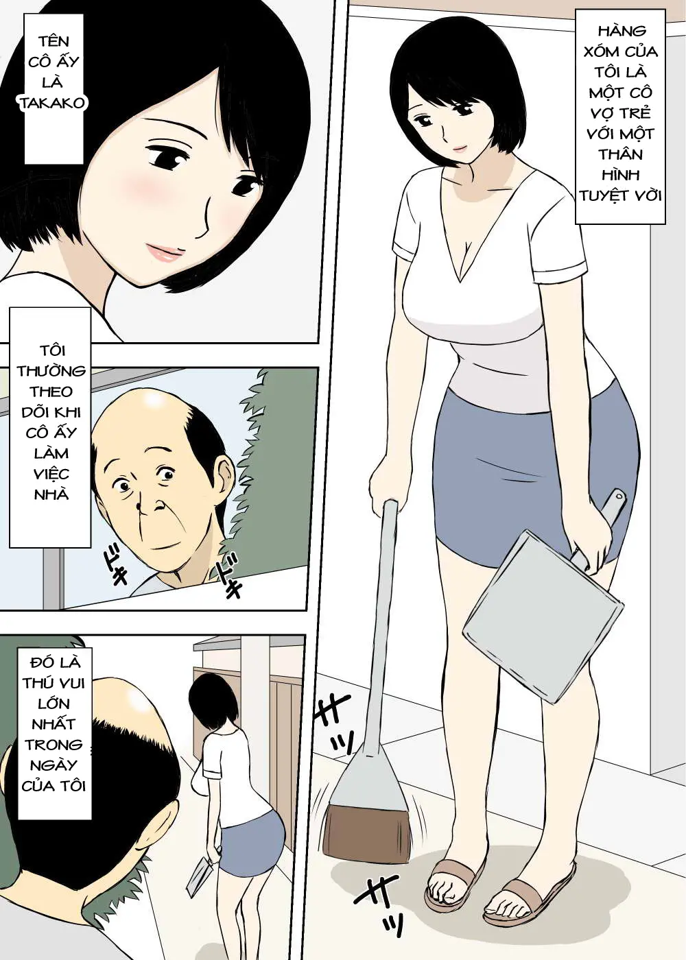 Zokuzokuzoku Ojii-chan to Gifu to Giri no Musuko to, Kyonyuu Yome. | Ông nội, bố chồng, con ghẻ và cô vợ vú to C4 - Full trang 15
