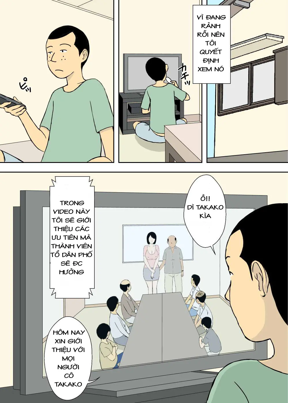 Zokuzokuzoku Ojii-chan to Gifu to Giri no Musuko to, Kyonyuu Yome. | Ông nội, bố chồng, con ghẻ và cô vợ vú to C4 - Full trang 24