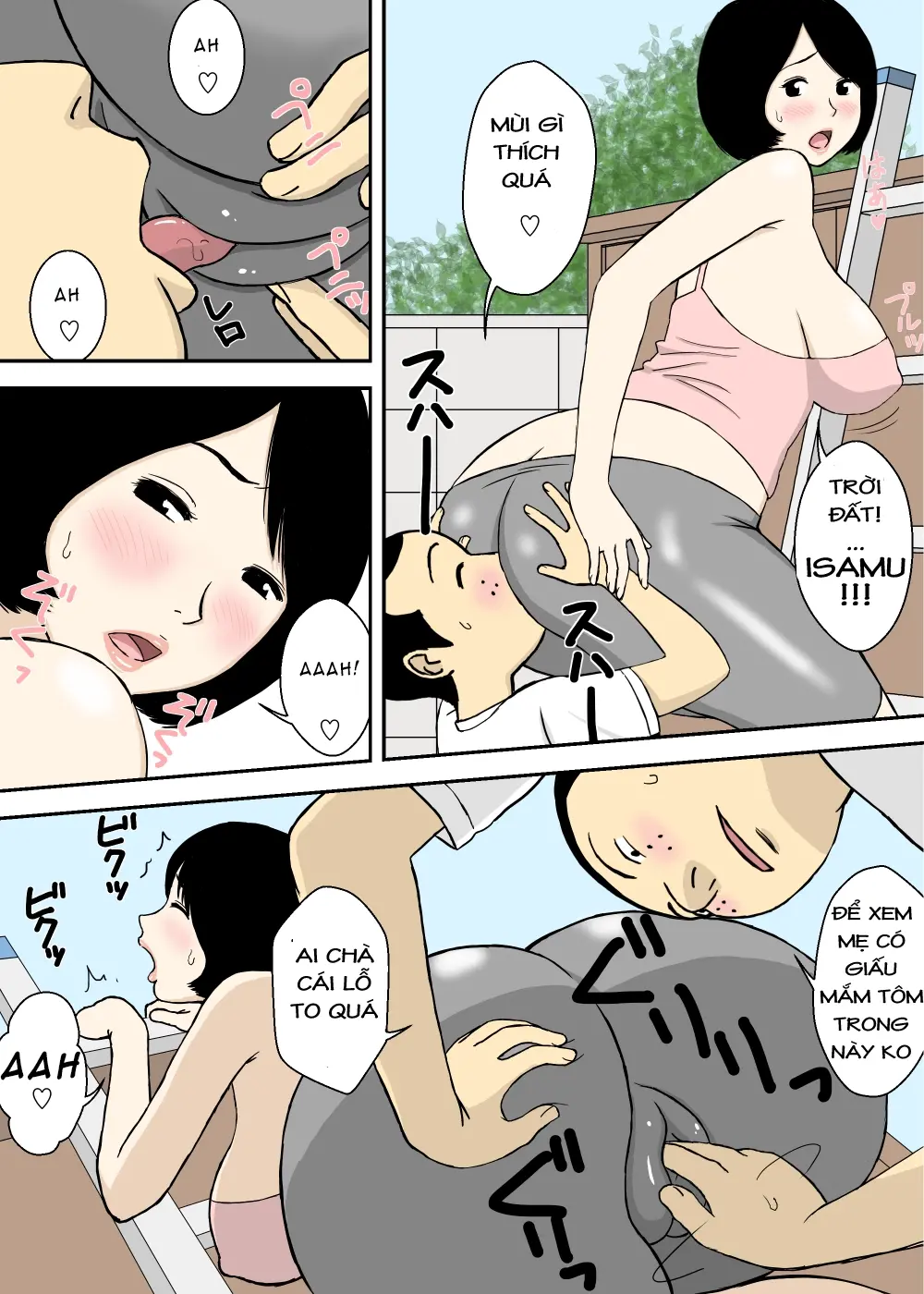 Zokuzoku Ojii-chan to Gifu to Giri no Musuko to, Kyonyuu Yome. | Ông nội, bố chồng, con ghẻ và cô vợ vú to C3 - Full trang 10