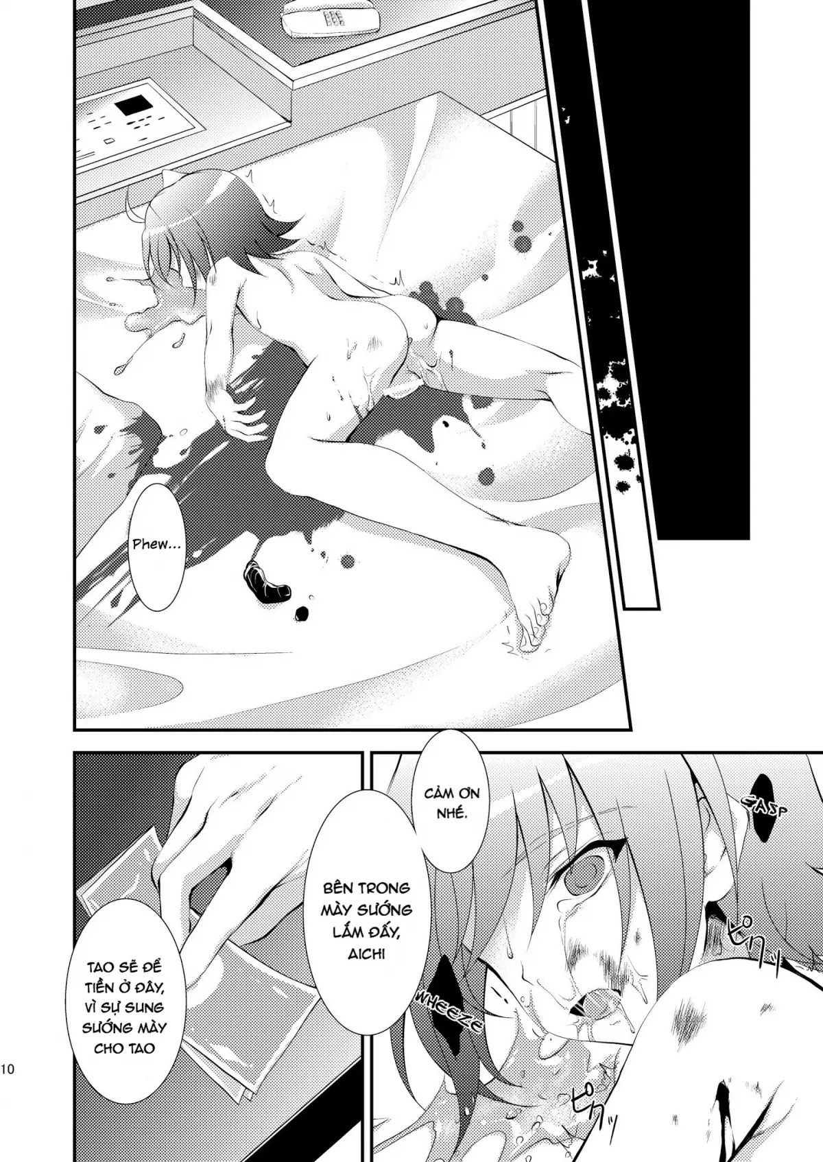Aichi-kun no o Heso ni Ride | Làm tình với rốn của Aichi-kun - Full trang 10