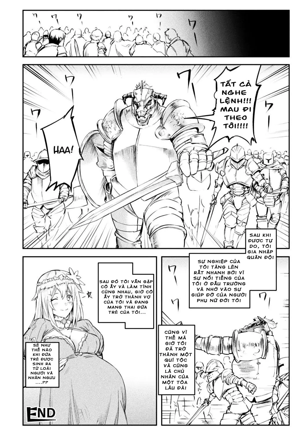 Tensei Shite Minotauros ni Nattara Ojou-sama ni Semarareta Ken - Full trang 16