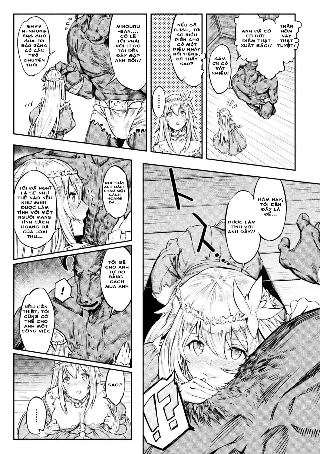 Tensei Shite Minotauros ni Nattara Ojou-sama ni Semarareta Ken - Full trang 3