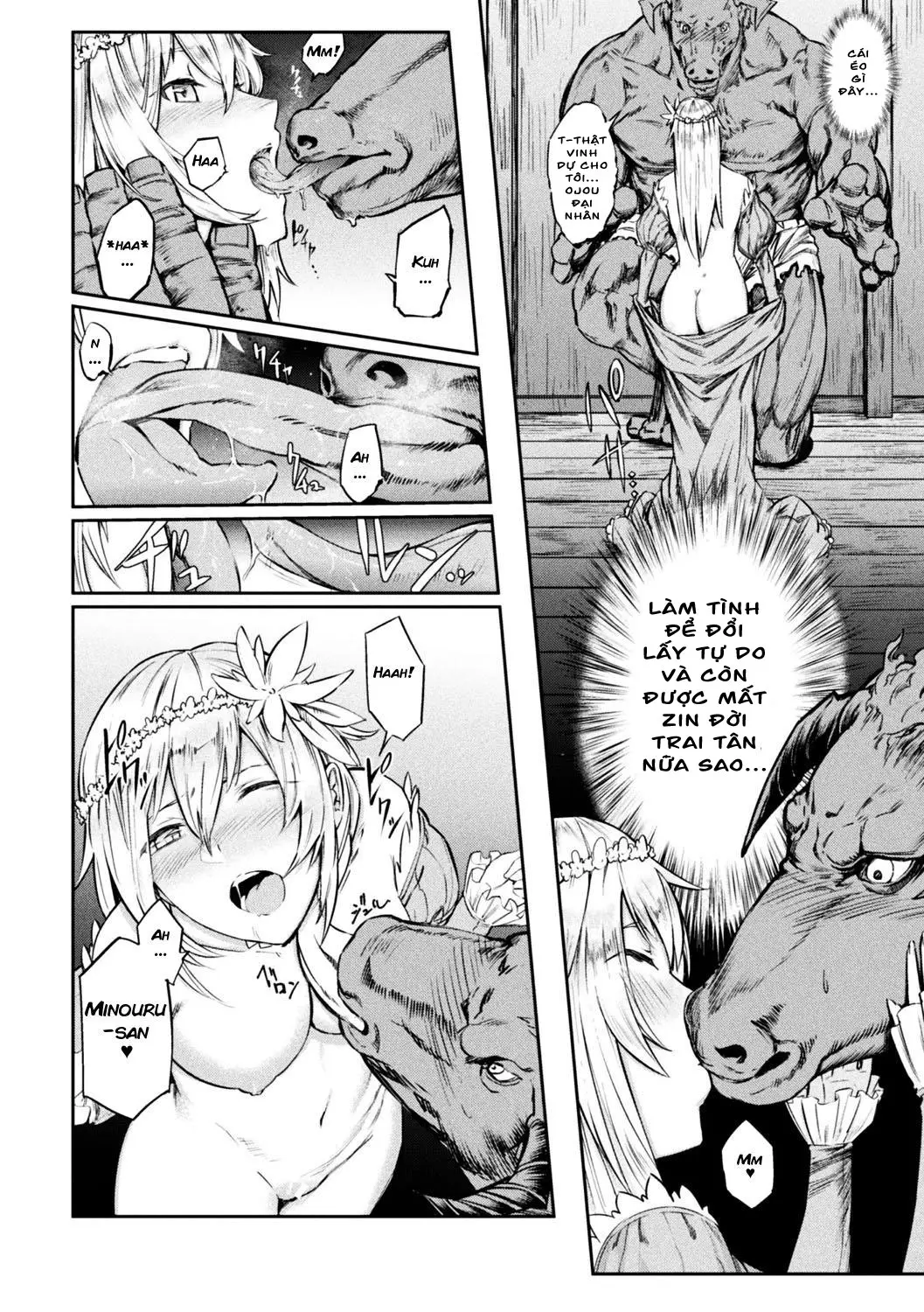 Tensei Shite Minotauros ni Nattara Ojou-sama ni Semarareta Ken - Full trang 4