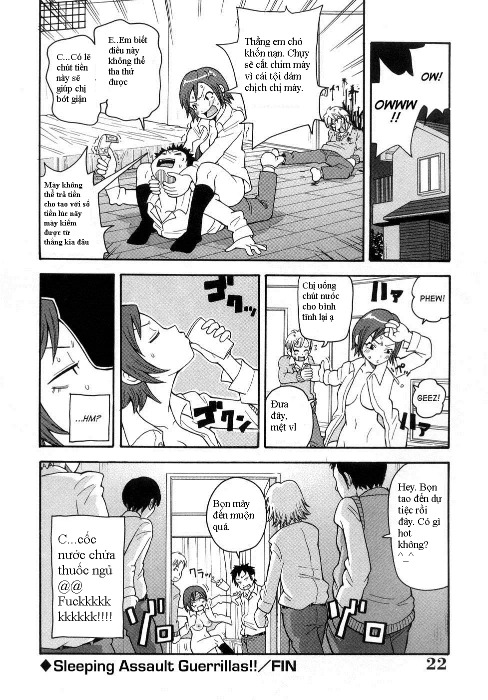 Sleeping Totsugeki Guerilla (decensored) - Full trang 18