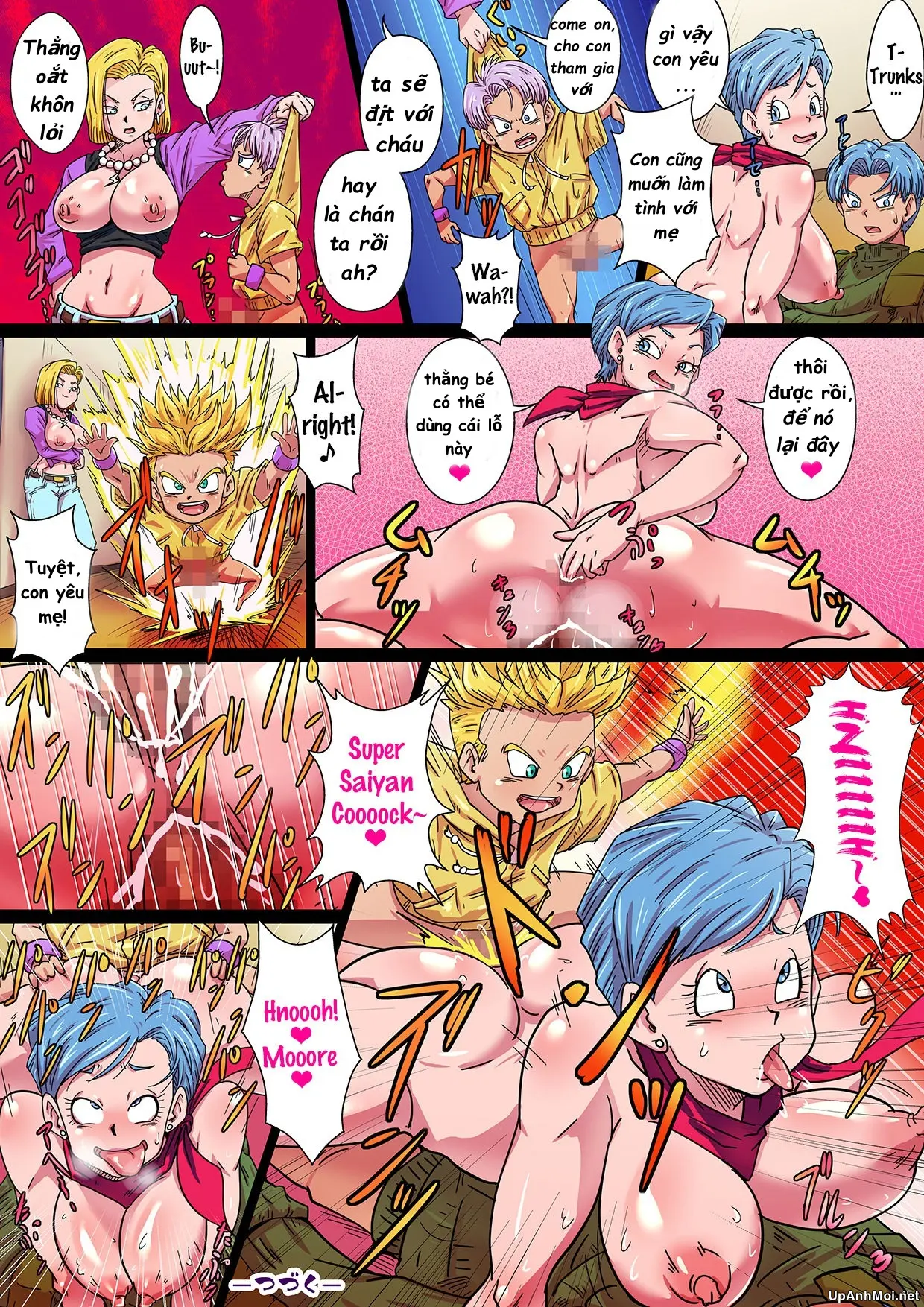 SOAP!! Kairaku e no Hankou!! Okasareta Chou Zetsurin Mai to Trunks - Full trang 14