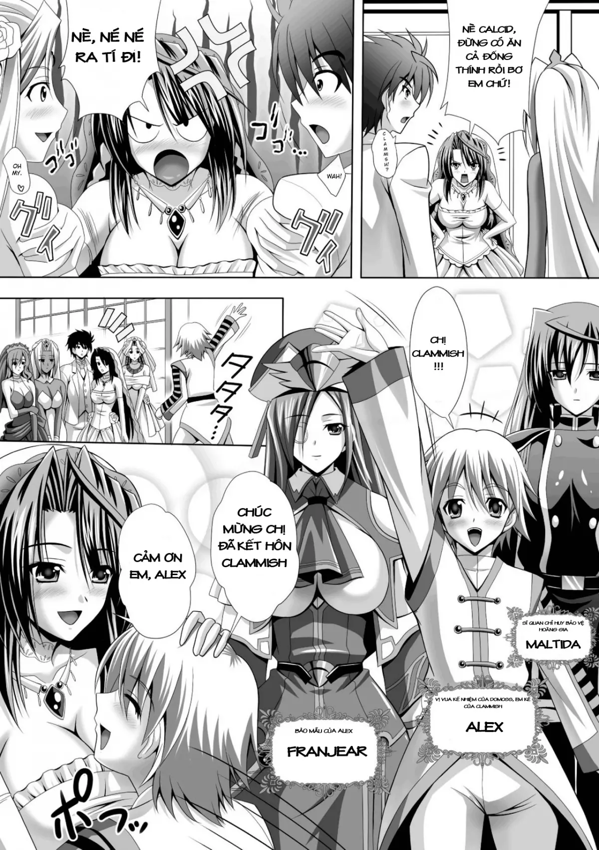 Harem Wedding The Sweet Honeymoon Ch. 1-2 - Full trang 10