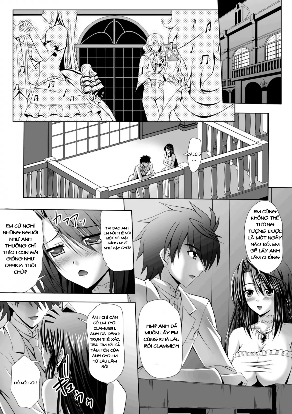 Harem Wedding The Sweet Honeymoon Ch. 1-2 - Full trang 12
