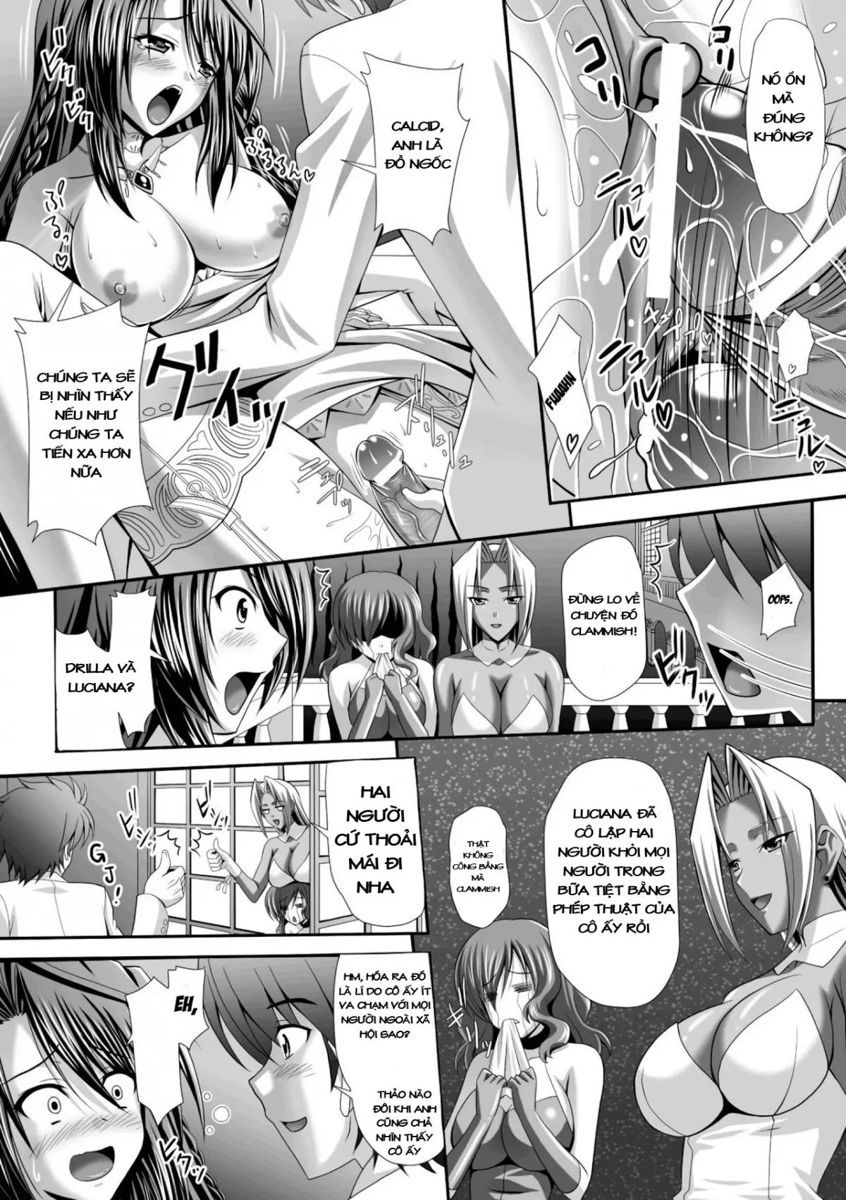 Harem Wedding The Sweet Honeymoon Ch. 1-2 - Full trang 17