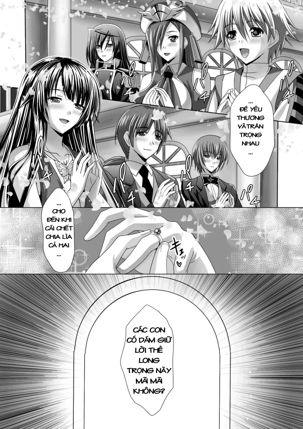 Harem Wedding The Sweet Honeymoon Ch. 1-2 - Full trang 7