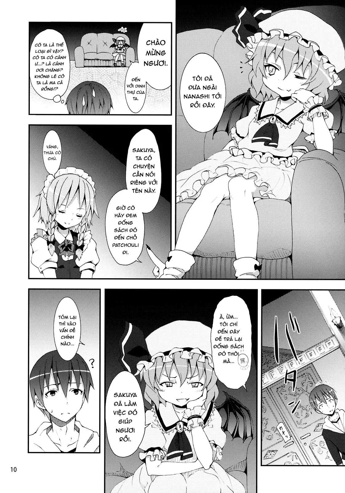 Remilia kara no Chousenjou - Full trang 9