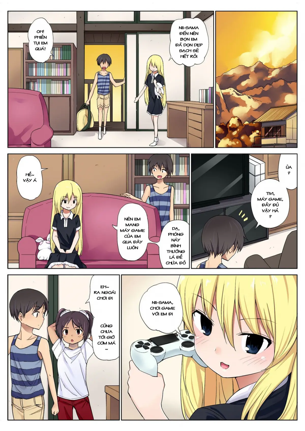 Himitsu no Natsu Yasumi Ch. 1-3 - Full trang 7