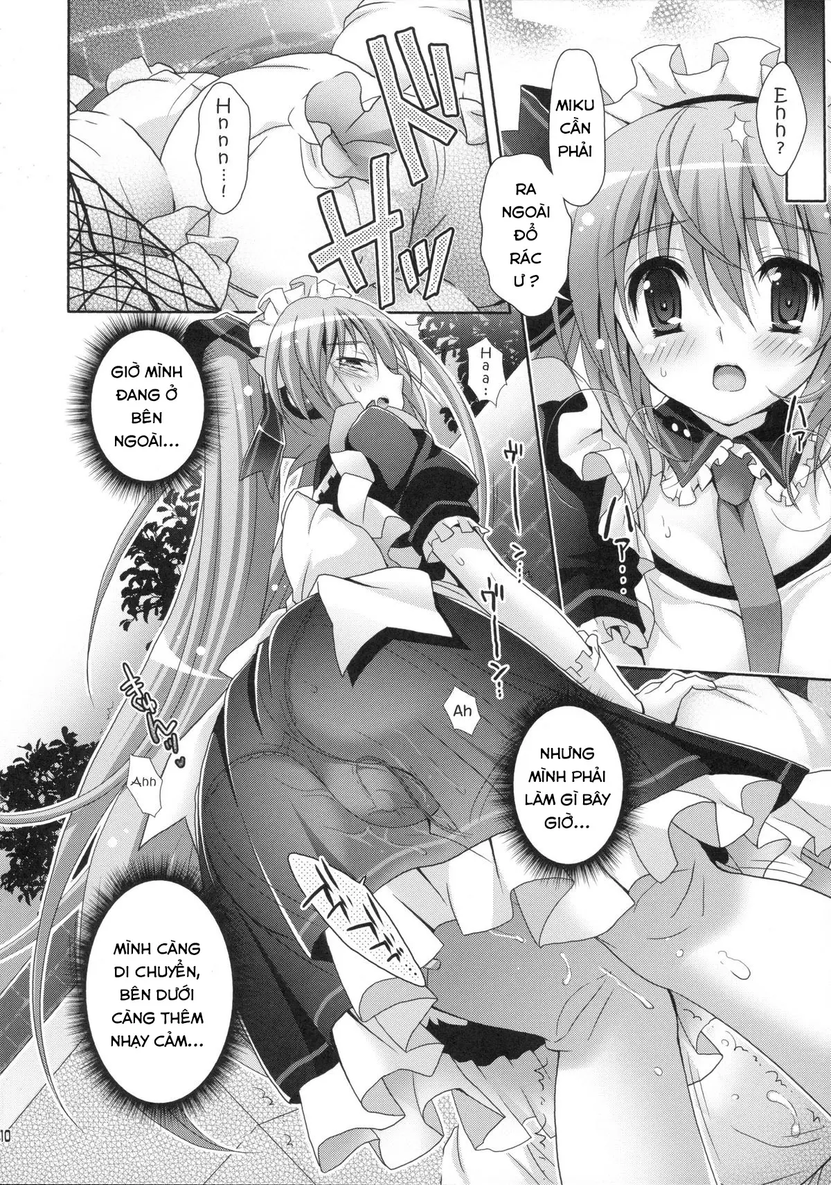Miku-san ga Maid Fuku o Kite Iroiro Kirei ni Shitekureru Ohanashi. - Full trang 8