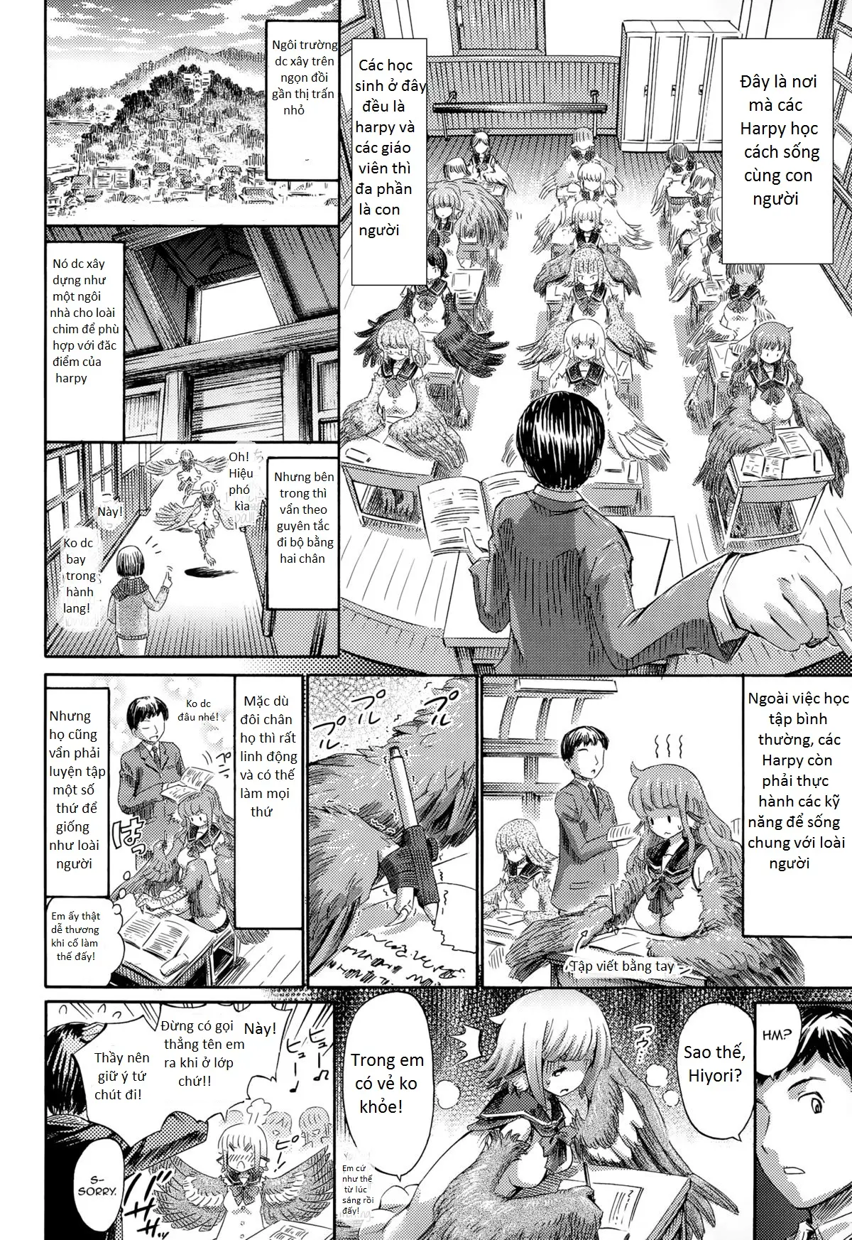Harpy no Manabiya ~Kashimashi Class~ - Full trang 4