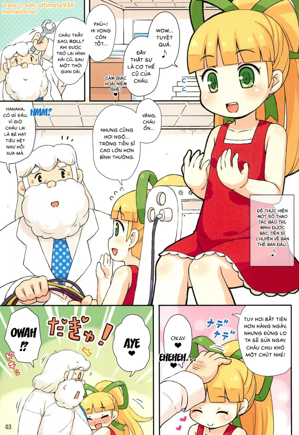 Roll-chan to Hakase no Nichijou - Full trang 3