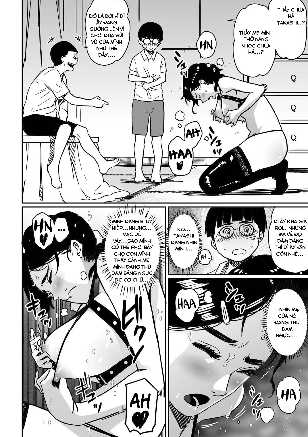 Hahaoya shikkaku watashi to musuko no mesu buta netorare seikyoiku - Full trang 16