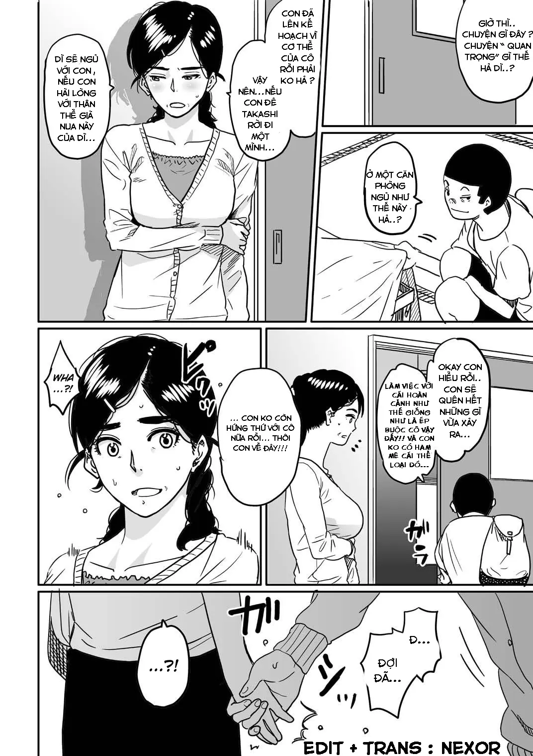 Hahaoya shikkaku watashi to musuko no mesu buta netorare seikyoiku - Full trang 37
