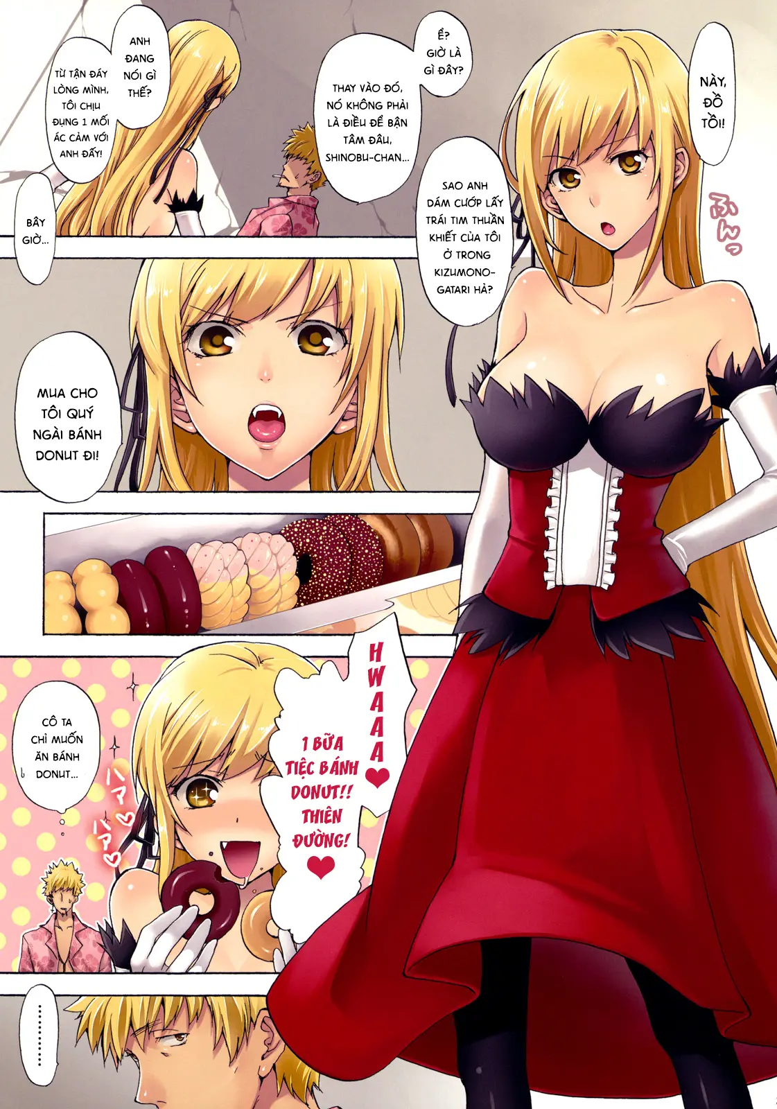 Oshino-san-chi no Shinobu-chan. Doughnut Hen - Full trang 2