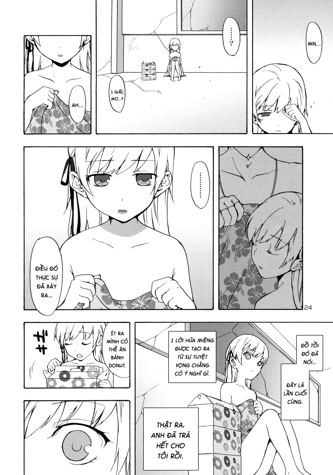 Oshino-san-chi no Shinobu-chan. Doughnut Hen - Full trang 23