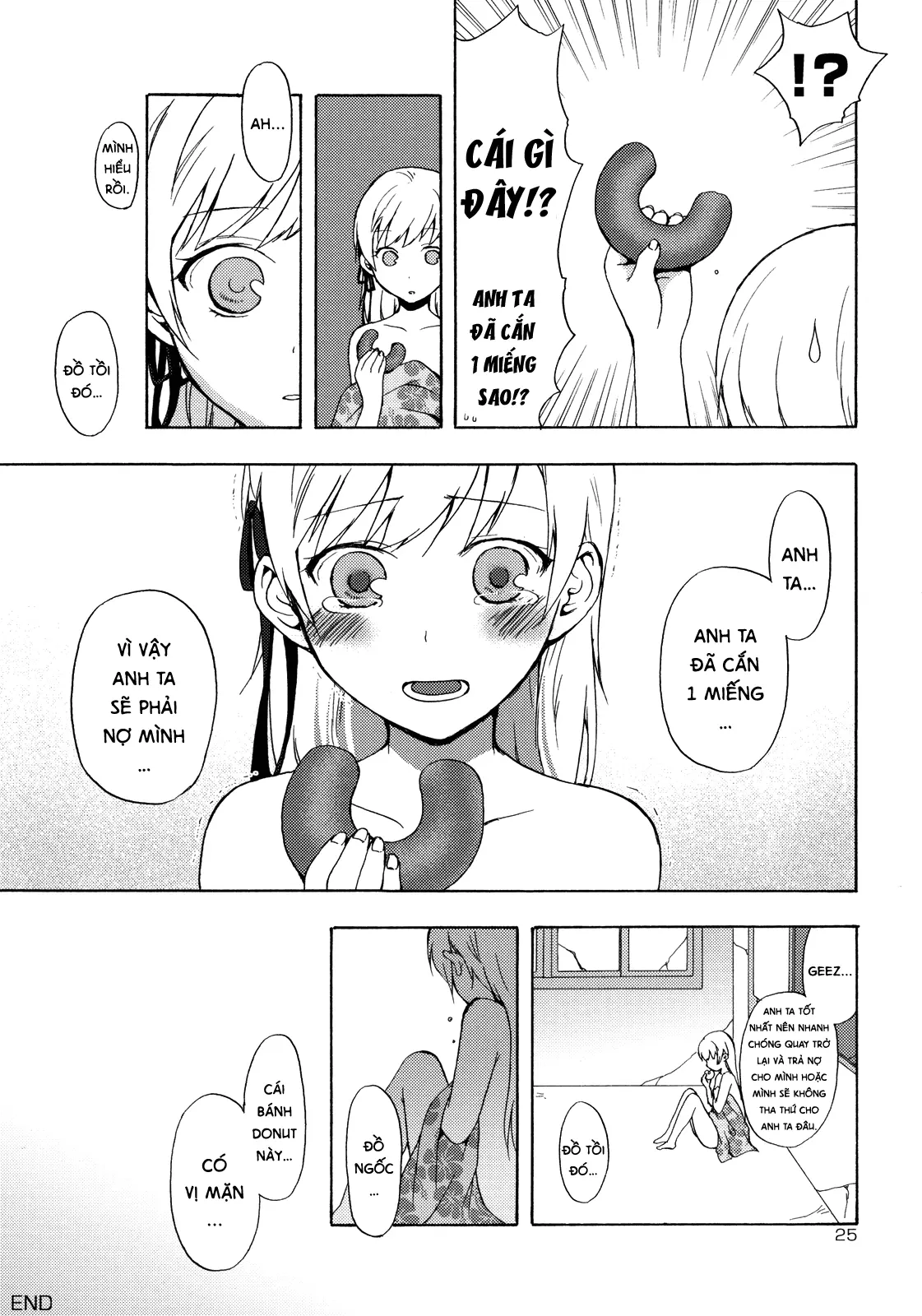 Oshino-san-chi no Shinobu-chan. Doughnut Hen - Full trang 24
