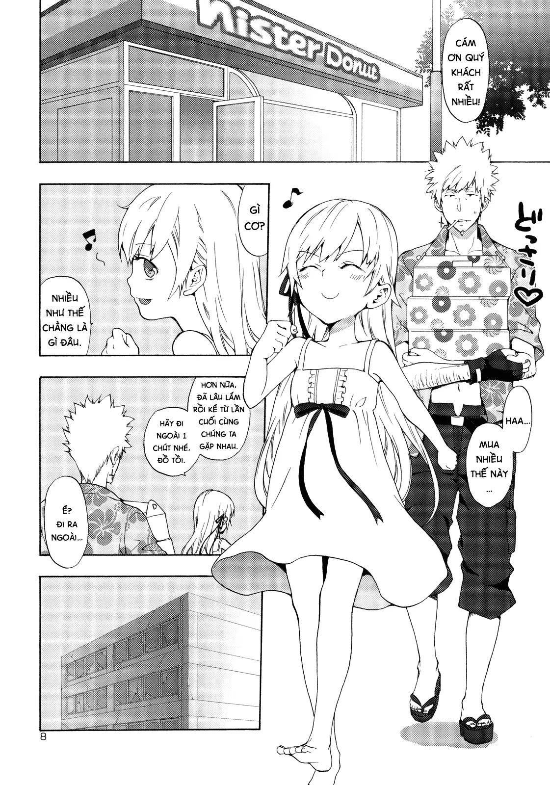 Oshino-san-chi no Shinobu-chan. Doughnut Hen - Full trang 7
